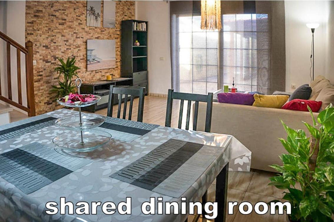Casa La Sonrisa Shared House Hotel El Medano  Luaran gambar
